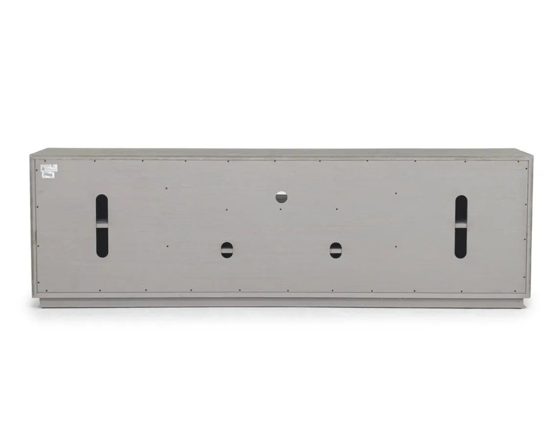 Mor Furniture Oxford Media Console In Mineral, 74 Inch