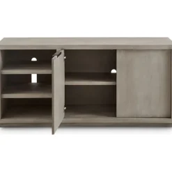 Mor Furniture Oxford Media Console In Mineral, 74 Inch