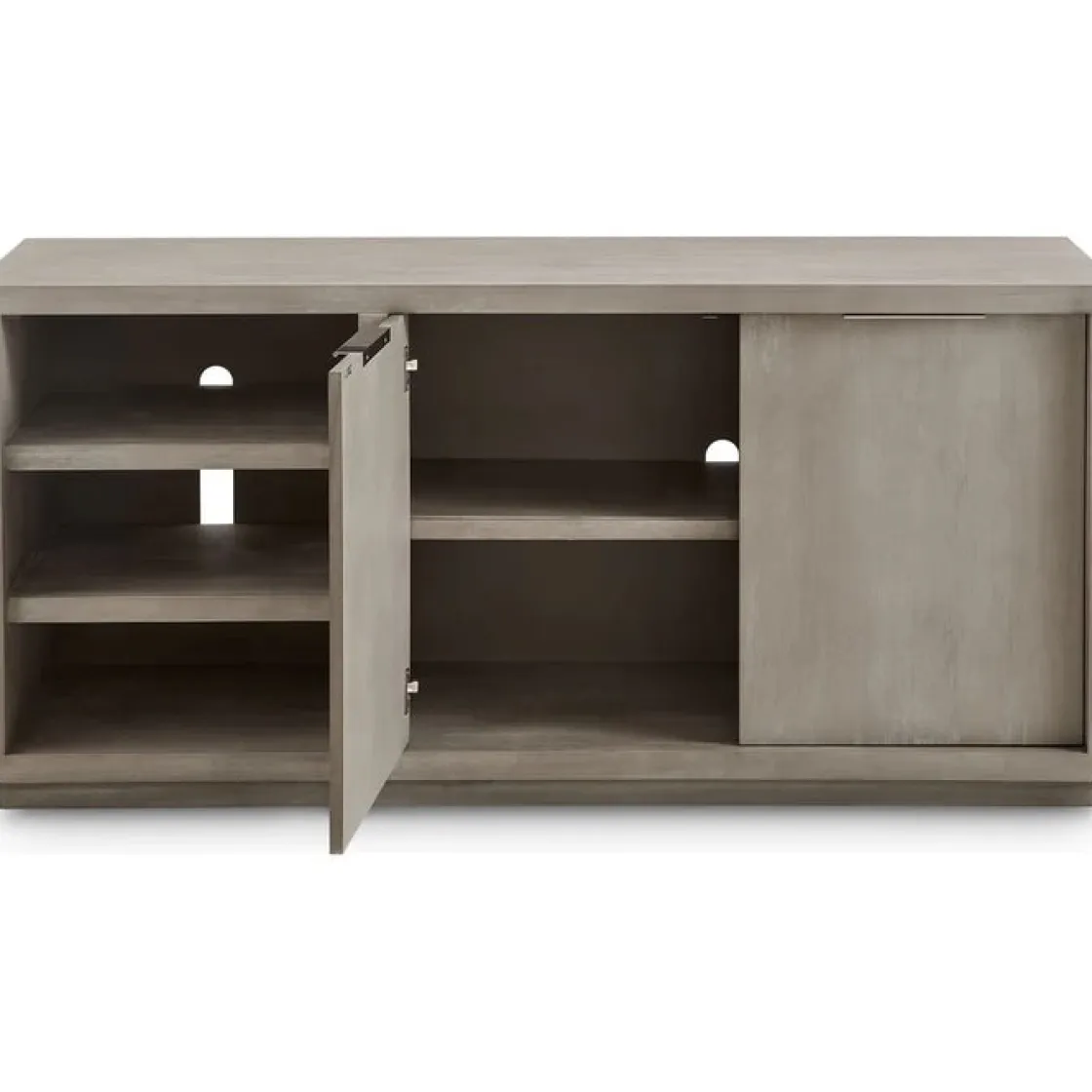 Mor Furniture Oxford Media Console In Mineral, 74 Inch