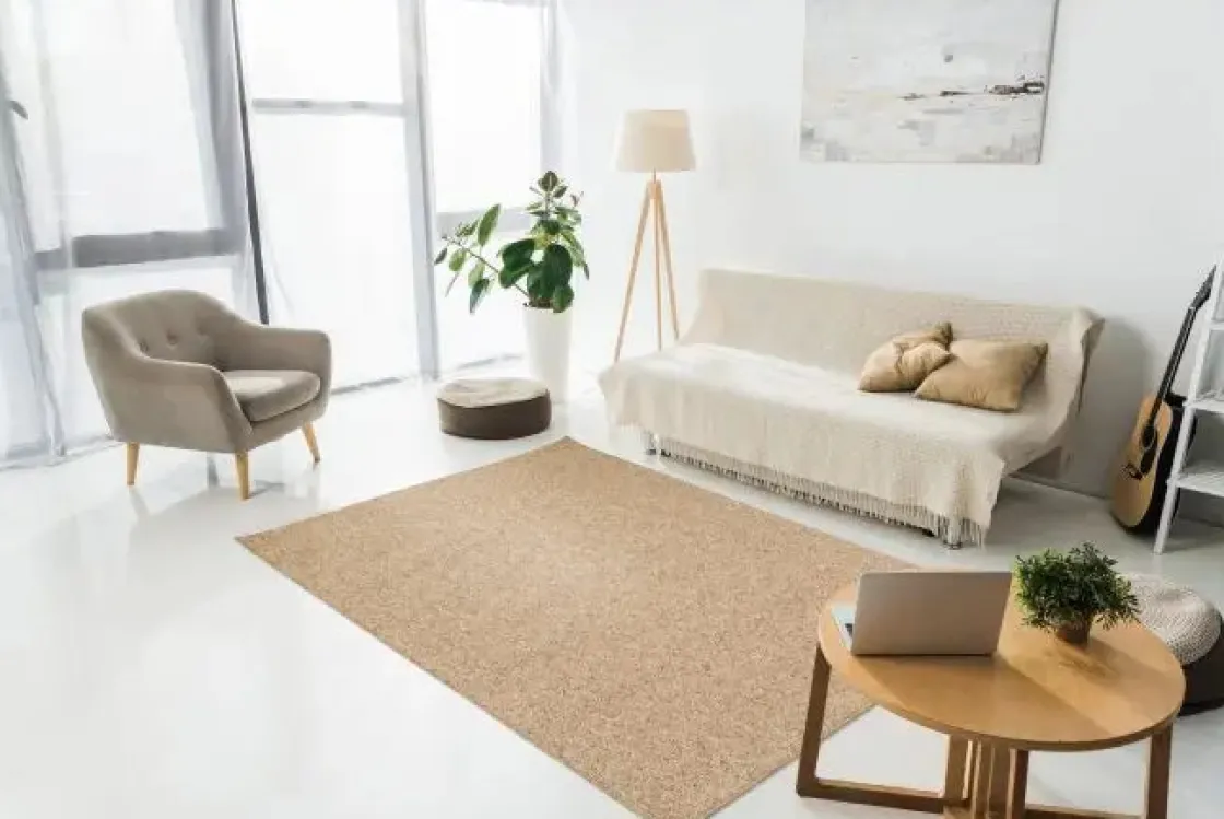 Mor Furniture Pablo Forma Rug In Butterscotch, 5’ X 7’