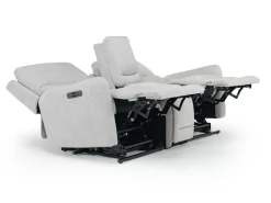 Mor Furniture Palencia 3 Power Console Loveseat In Trento Charcoal