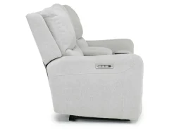 Mor Furniture Palencia 3 Power Console Loveseat In Trento Charcoal