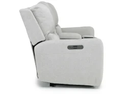 Mor Furniture Palencia 3 Power Console Loveseat In Trento Charcoal