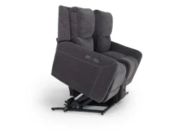 Mor Furniture Palencia 3 Power Console Loveseat In Trento Charcoal