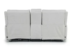 Mor Furniture Palencia 3 Power Console Loveseat In Trento Charcoal