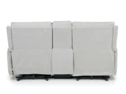 Mor Furniture Palencia 3 Power Console Loveseat In Trento Charcoal