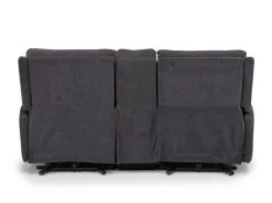 Mor Furniture Palencia 3 Power Console Loveseat In Trento Charcoal