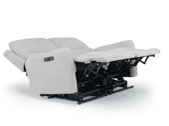 Mor Furniture Palencia 3 Power Loveseat In Trento Charcoal