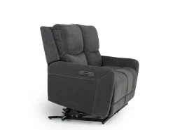 Mor Furniture Palencia 3 Power Loveseat In Trento Charcoal