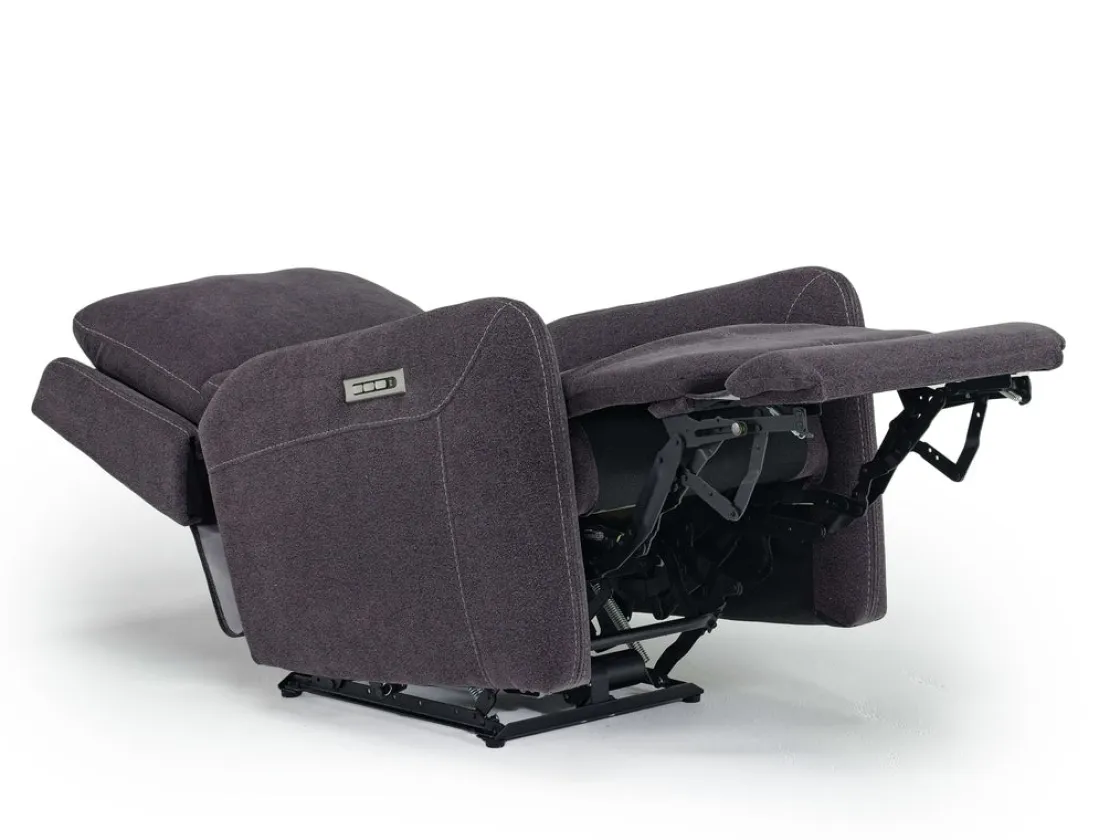 Mor Furniture Palencia 3 Power Recliner In Trento Dove