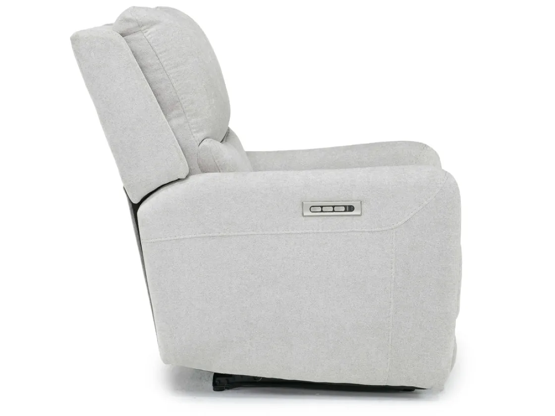 Mor Furniture Palencia 3 Power Recliner In Trento Dove