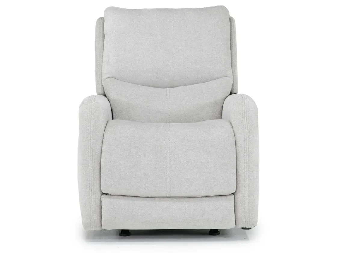 Mor Furniture Palencia 3 Power Rocker Recliner In Trento Charcoal