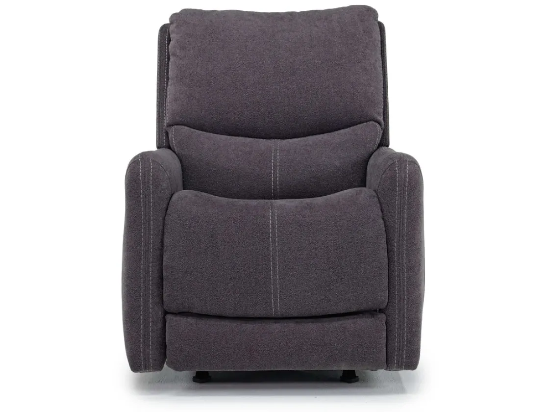 Mor Furniture Palencia 3 Power Rocker Recliner In Trento Charcoal
