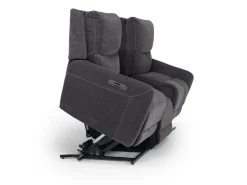 Mor Furniture Palencia 3 Power Sofa & Loveseat In Trento Charcoal