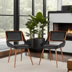 Mor Furniture Panda Side Chair In Black