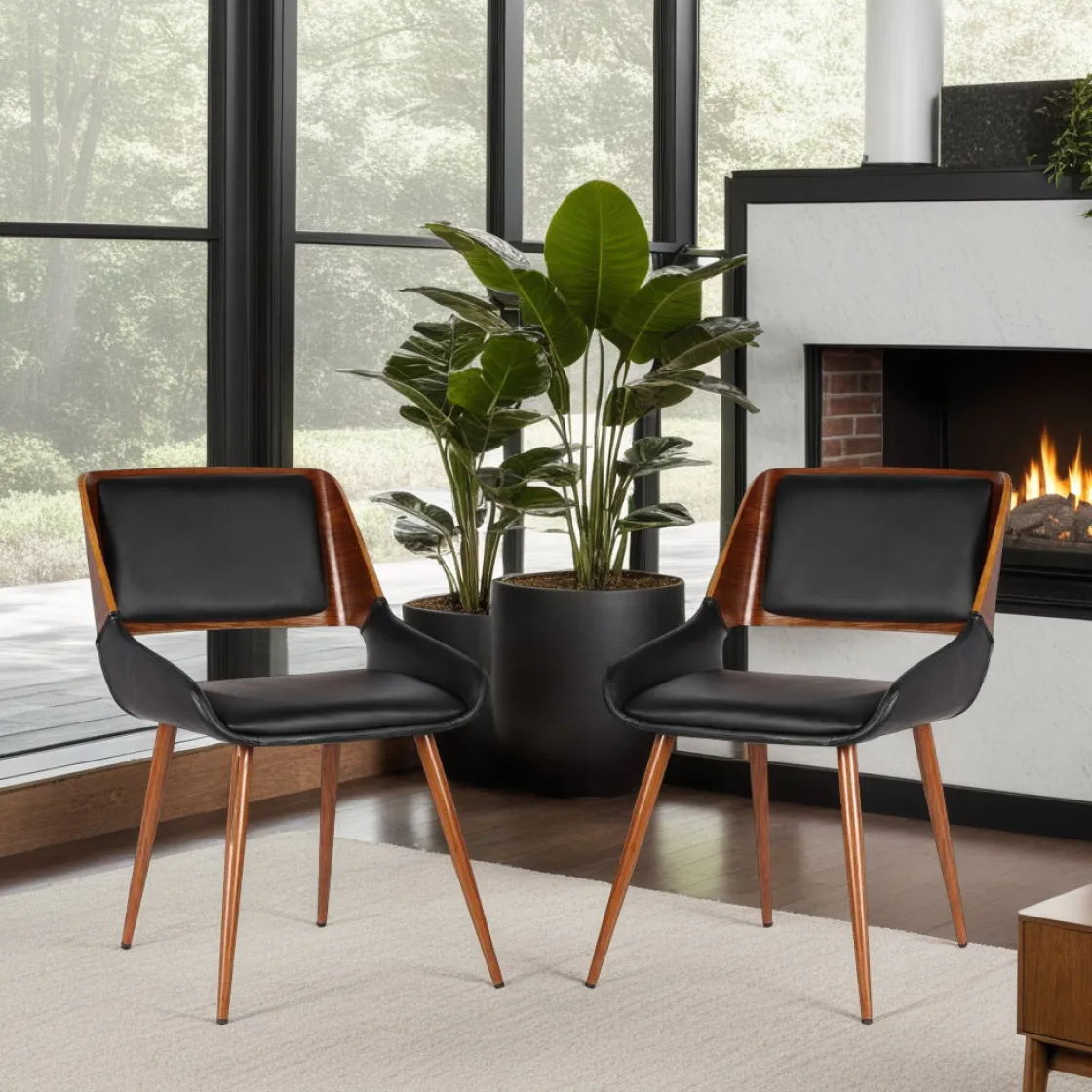 Mor Furniture Panda Side Chair In Black