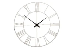 Mor Furniture Paquita Wall Clock In Antique White