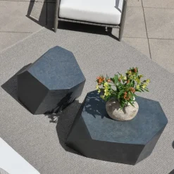 Mor Furniture Parra Outdoor End Table In Gray