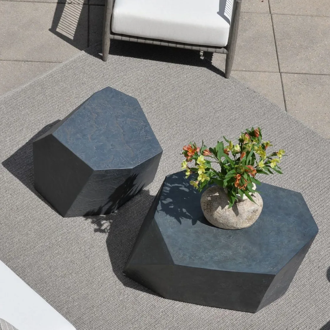 Mor Furniture Parra Outdoor End Table In Gray