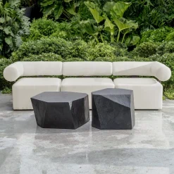 Mor Furniture Parra Outdoor End Table In Gray