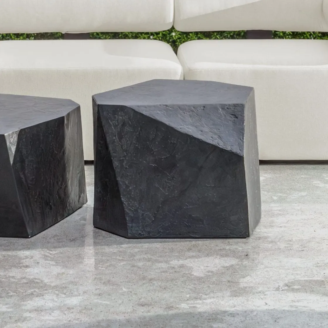 Mor Furniture Parra Outdoor End Table In Gray