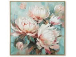 Mor Furniture Parryville Wall Art In Aqua/Pink