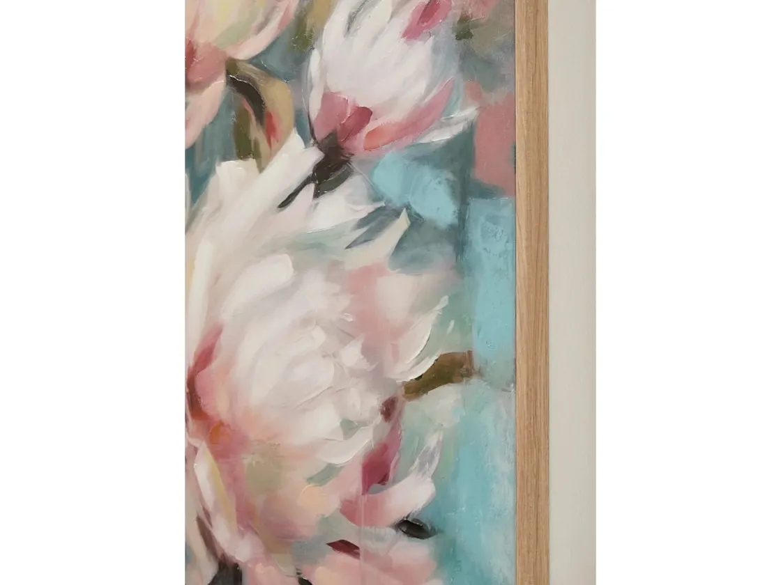 Mor Furniture Parryville Wall Art In Aqua/Pink