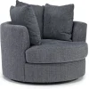 Mor Furniture Pasadena Accent Chair In Brimfield Denim