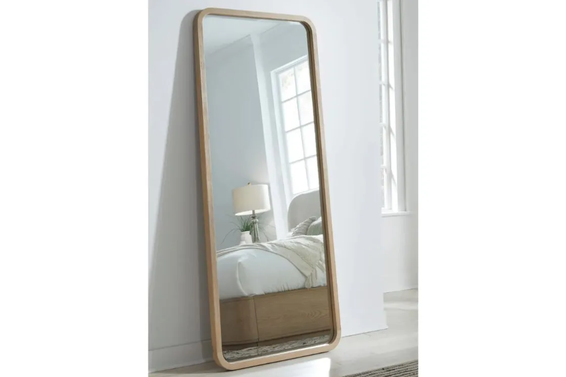 Mor Furniture Penny Mirror In Buff Cream