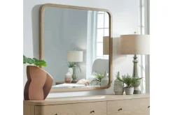Mor Furniture Penny Mirror In Buff Cream