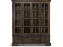 Mor Furniture Phillipe Curio Cabinet In Cherry