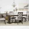 Mor Furniture Phillipe Dining Table & 4 Chairs In Cherry