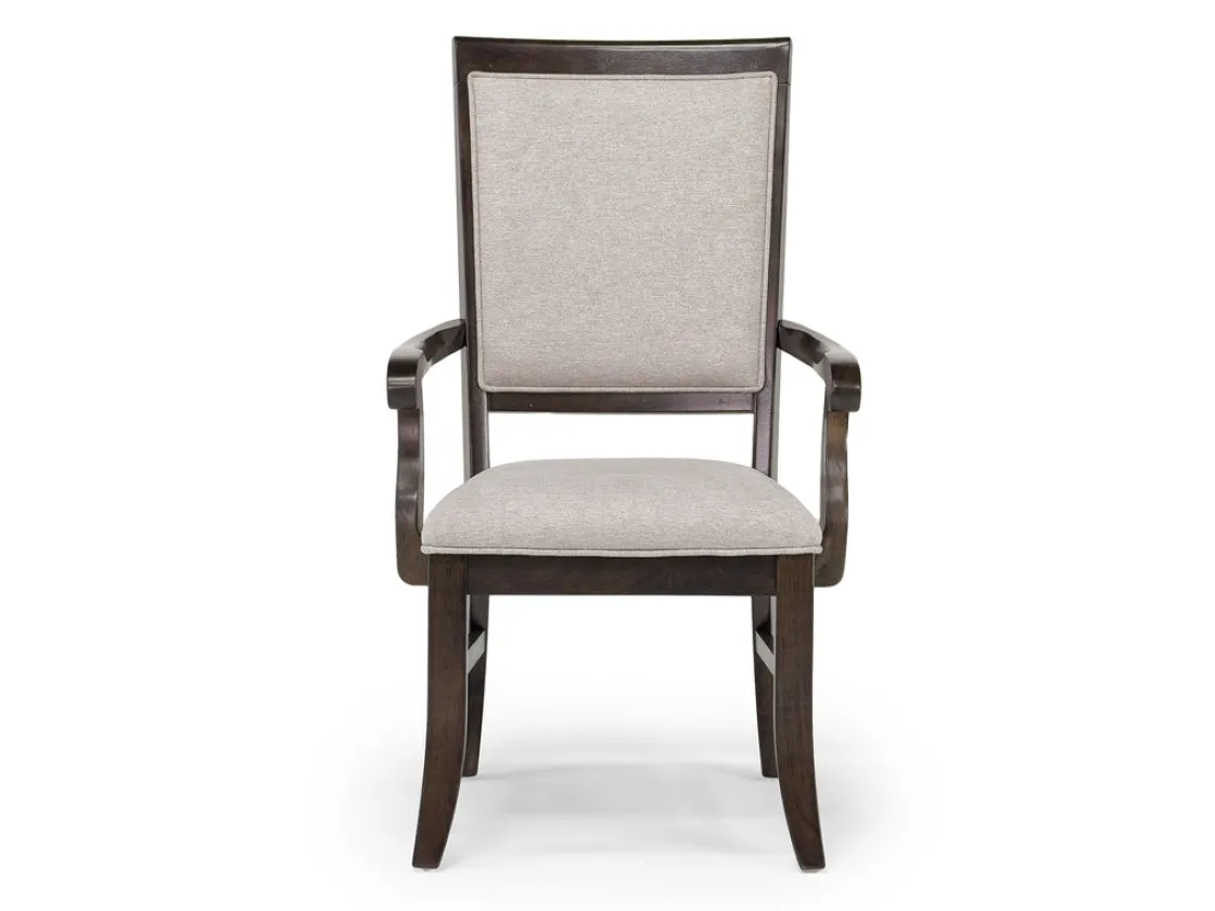 Mor Furniture Phillipe Dining Table & 6 Chairs & 2 Arm Chairs In Cherry