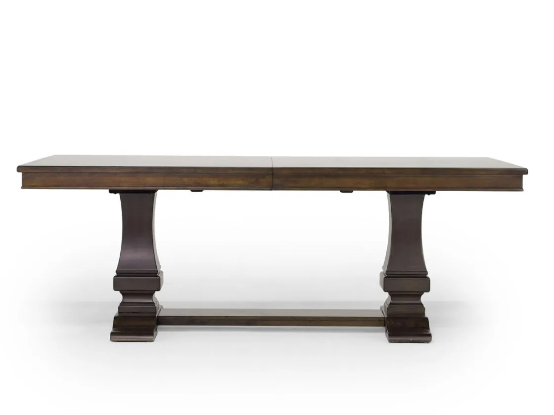 Mor Furniture Phillipe Dining Table & 6 Chairs In Cherry