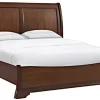 Mor Furniture Phillipe Sleigh Bed In Cherry, Queen
