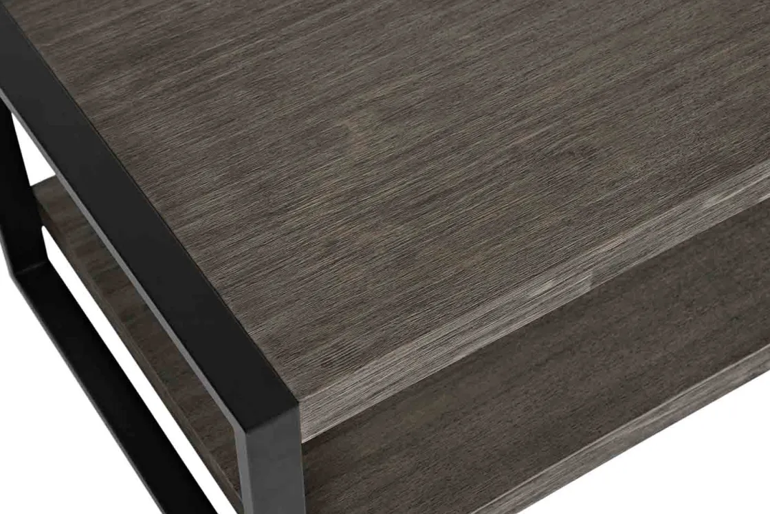 Mor Furniture Pinnacle Coffee Table In Gray