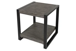 Mor Furniture Pinnacle End Table In Gray