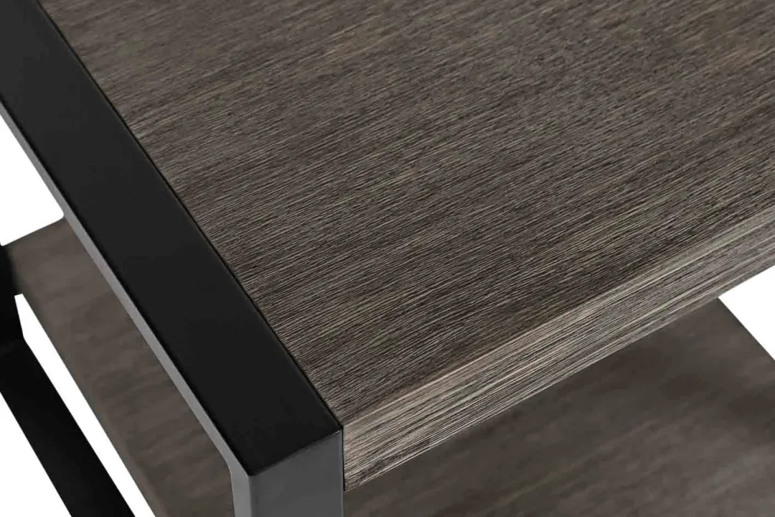 Mor Furniture Pinnacle End Table In Gray