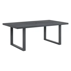 Mor Furniture Playa Outdoor Dining Table & 4 Chairs In Dark Gray