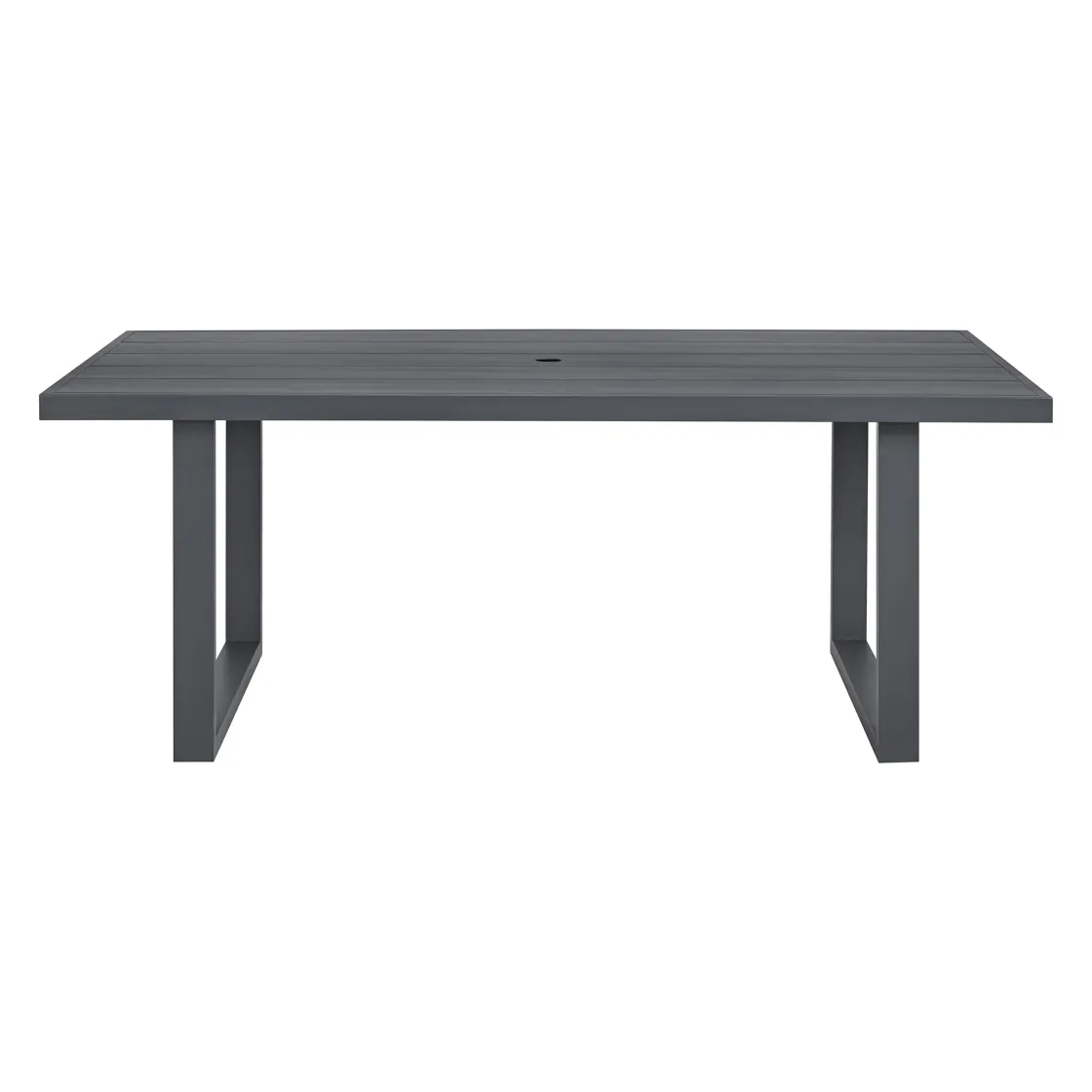 Mor Furniture Playa Outdoor Dining Table & 6 Chairs In Dark Gray