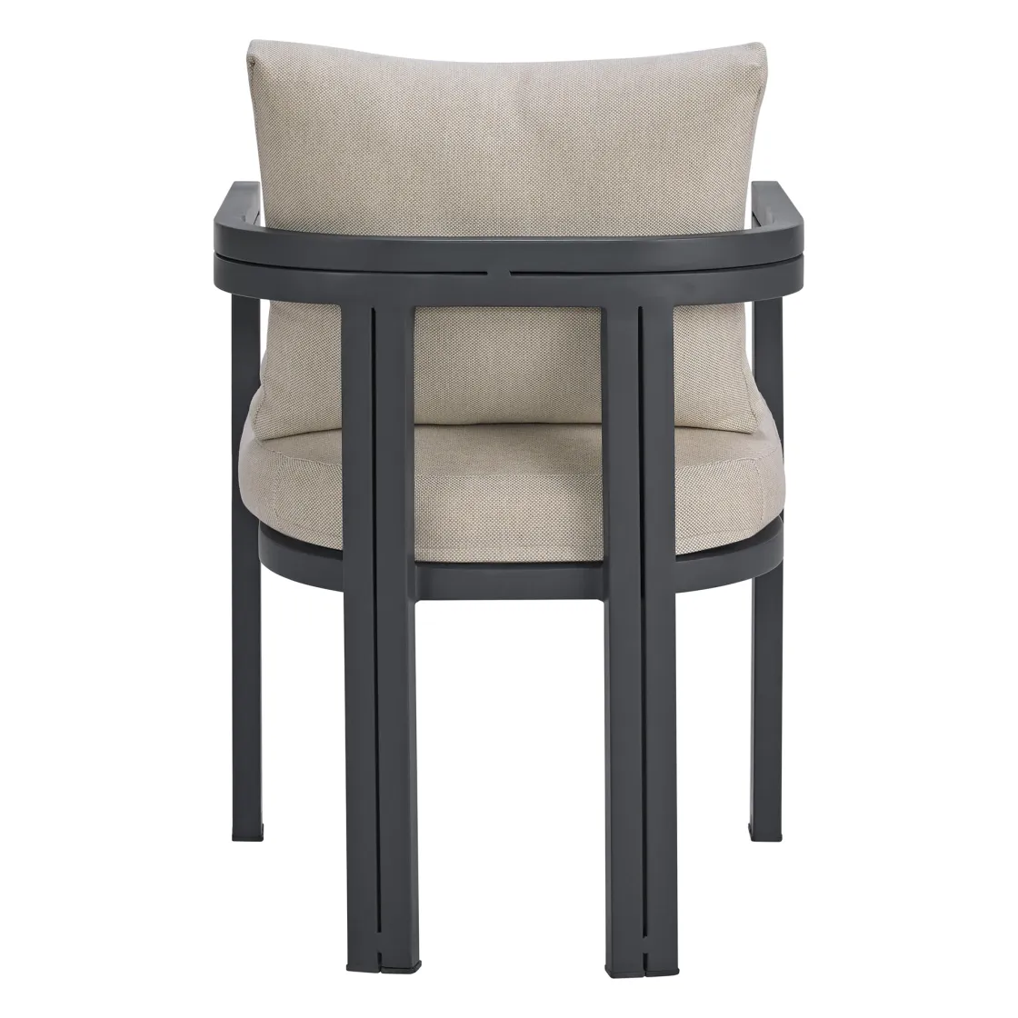 Mor Furniture Playa Outdoor Side Chair In Dark Gray, Set Of 2