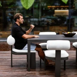 Mor Furniture Polanco Outdoor Dining Table In Black