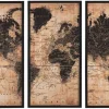 Mor Furniture Pollyanna World Map, Set Of 3