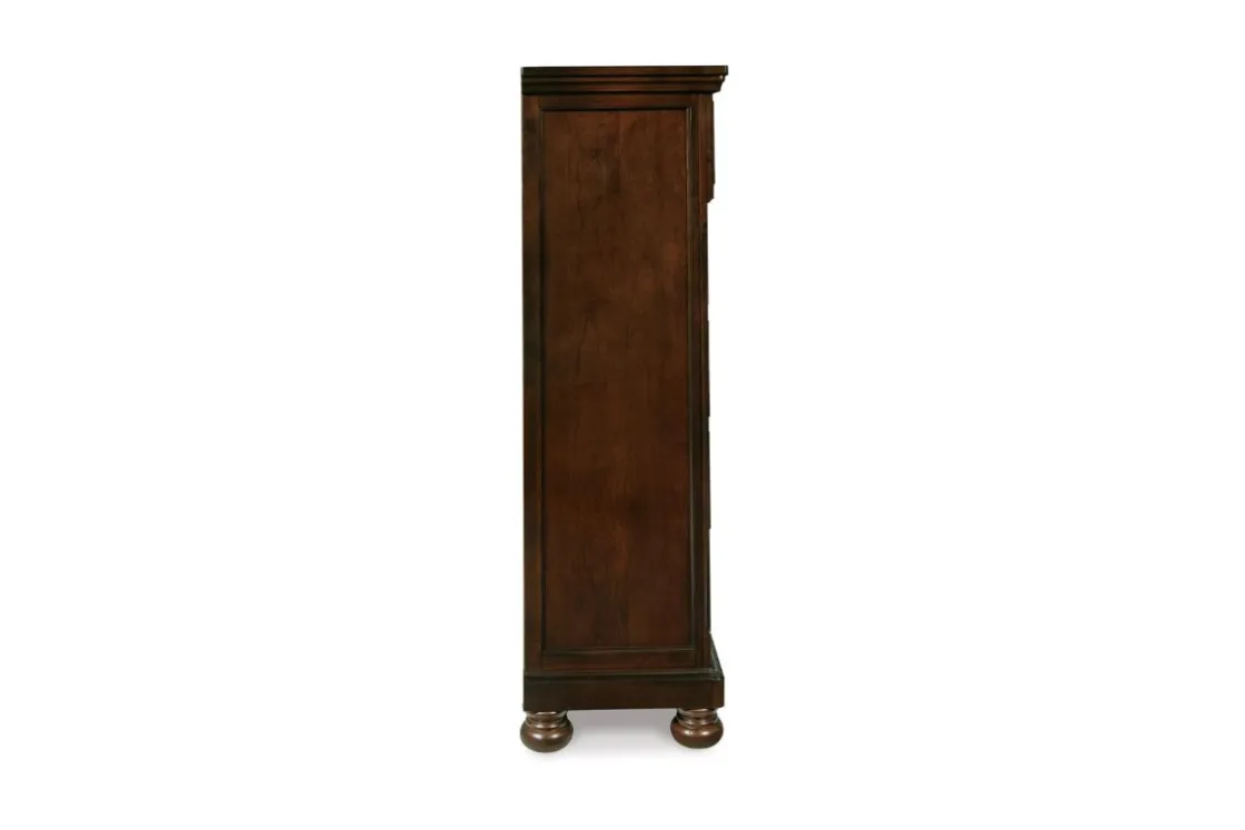 Mor Furniture Porter Chest In Mahogany