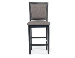 Mor Furniture Potomac Counter Height Stool In Black, Set Of 2