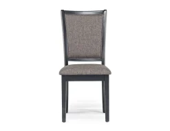 Mor Furniture Potomac Round Dining Table & 4 Chairs In Brown / Black