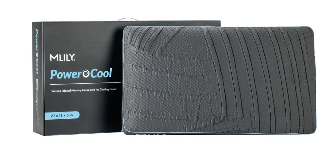 Mor Furniture Powercool Pillow In Black