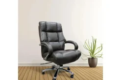 Mor Furniture Prestige Desk Chair In 316 Brown