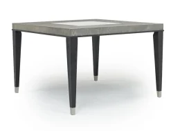 Mor Furniture Proximity Counter Height Dining Table & 4 Stools In Gray Oak