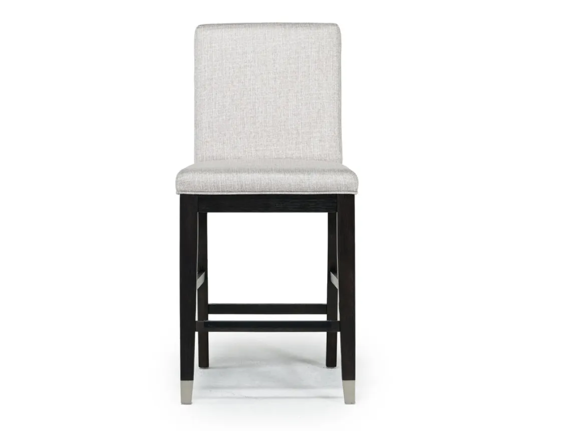 Mor Furniture Proximity Counter Height Dining Table & 4 Stools In Gray Oak